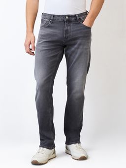Spykar - Men Grey Comfort Fit Mid Rise Cotton Casual Jeans