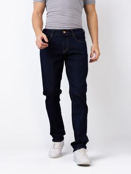Spykar - Men Blue Regular Fit Mid Rise Cotton Casual Jeans