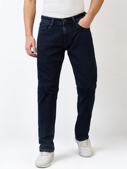 Spykar - Men Blue Regular Fit Mid Rise Cotton Casual Jeans