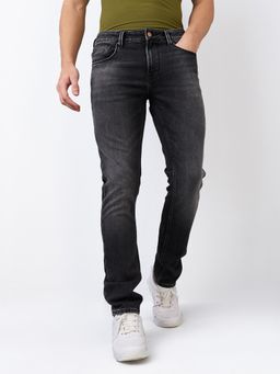 Spykar - Men Grey Regular Fit Mid Rise Cotton Casual Jeans