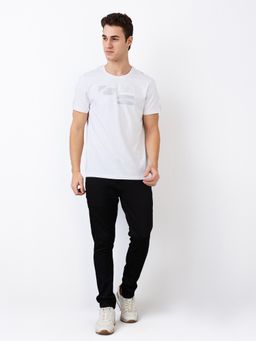 Spykar - Men Black Slim Fit Low Rise Cotton Casual Jeans