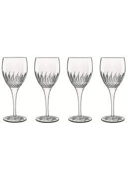 Luigi Bormioli - Diamante Riesling Glasses for thinKitchen - Set of 4 - 380 ml