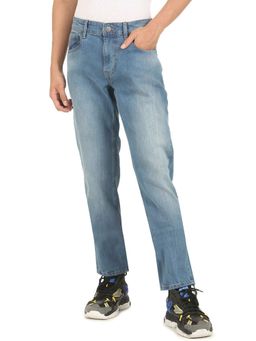 U.S. POLO ASSN. - Men Blue Mid Rise Regallo Skinny Fit Jeans