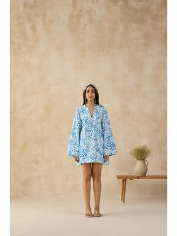 Sil-Sila - Mykonos Mini Dress - Blue