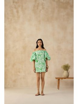 Sil-Sila - Mombasa Mini Dress - Green