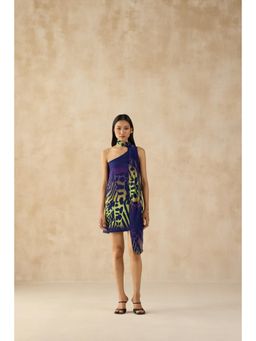 Sil-Sila - Hawaii Mini Dress - Purple