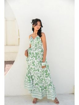 Branche - Verdant Whisper Maxi Dress
