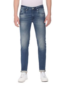 U.S. Polo Assn. Denim Co. - Men Blue Regallo Skinny Fit Stone Wash Jeans