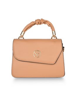 Sugarush - Felicia Womens Beige Satchel Bag (M)