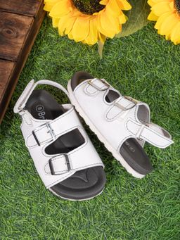 Briskers - Grey Casual Sandals For Kids