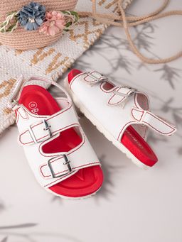 Briskers - White Casual Sandals For Kids