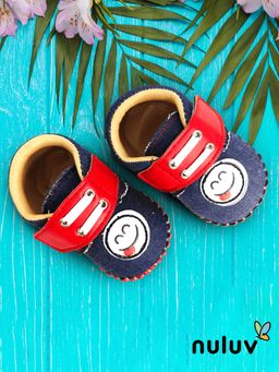 Nuluv - Boys Navy Blue Loafers