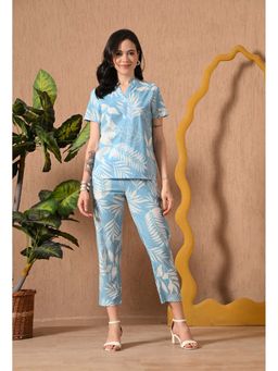 Glito - Women Floral Printed Pure Cotton Co-Ord Set