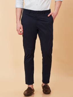 Being Human - Navy Blue Mens Bottom Chinos