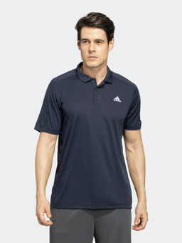 adidas - D2m Cool Navy Blue Sports Polo T-Shirt