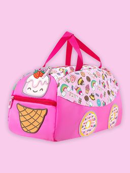 Little Surprise Box - Donuts Candy Theme Kids Duffel Bag For Classes And Travel
