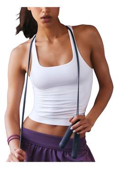 Free People Movement - Go To Smooth Square Neck Cami Top