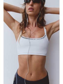 Free People Movement - All Clear Logo Bra
