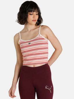 Puma - Downtown Womens Pink Tank Top