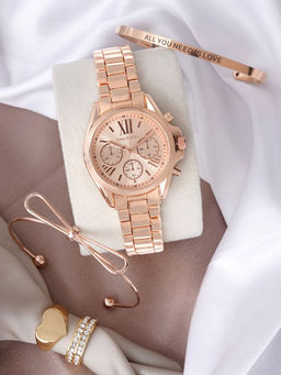 Joker and Witch - Joker & Witch Barnes Love Triangle Watch with Bracelets & Rings-JWLT808 (M)