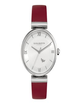 Olivia Burton - Women Minima Bee White Round Dial Analog Watch - 24000098