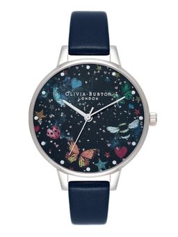 Olivia Burton - Women Night Garden Black Round Dial Analog Watch - OB16WG86