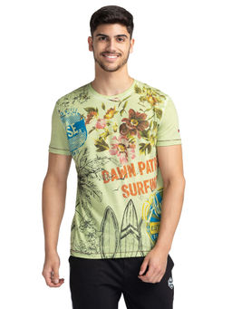 Being Human - Men Short Sleeve T-Shirt Green