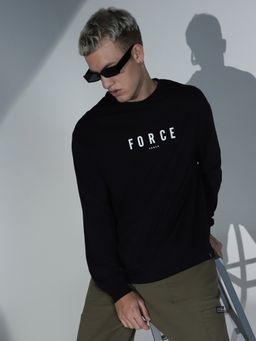 Hubberholme - Typography Printed Relaxed Fit Pure Cotton T-shirt