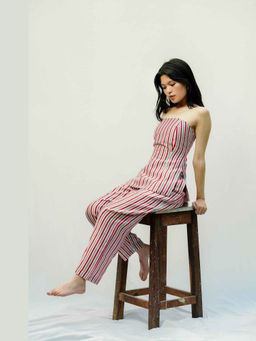 Five Thirty Somewhere - Red Sleeveless Top and Pant