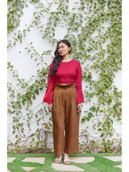 Five Thirty Somewhere - Pink Buckingham Blooms Top