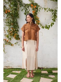 Five Thirty Somewhere - Brown Shoreditch Top