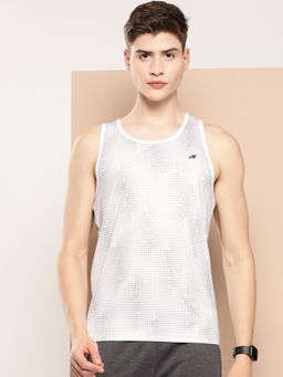 Alcis - Men Printed Dry Tech Slim Fit Tank