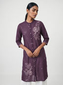 Purple color option, Currently selected
