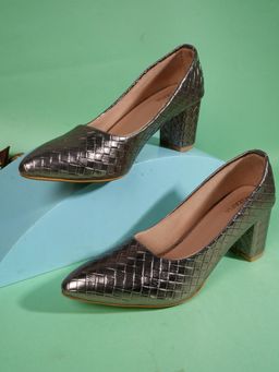 MOZAFIA - Women Mules Heels - Copper