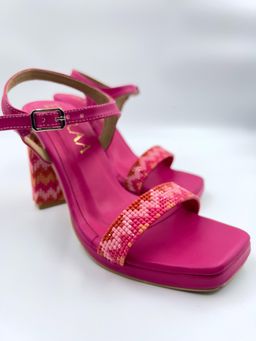 ELVIRAA - Pink Sandal Heels