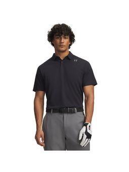 Under Armour - Men's Halo Bonded Polo T-shirt-Black