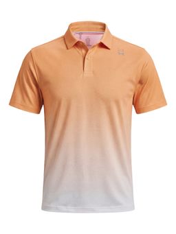 Under Armour - Men's Halo Bonded Polo T-shirt-Orange