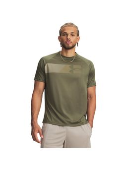 Under Armour - Men's Tech Graphic Half Sleeve T-shirt -Green