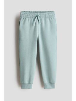 H&M - Boys Turquoise Brushed-Inside Joggers