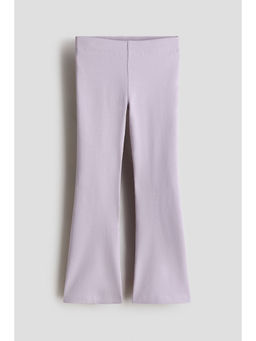 H&M - Girls Purple Flared Leggings