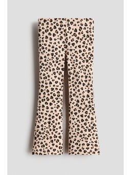 H&M - Girls Beige Flared Leggings