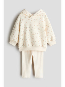 H&M - Kids Beige 2-Piece Cotton Set