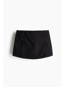 H&M - Women Black Denim Skort