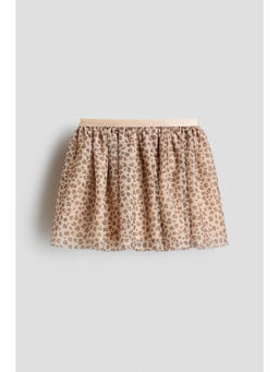 H&M - Girls Beige Tulle Skirt