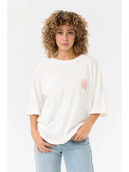 Cream - CRSiffa White Printed T-Shirt