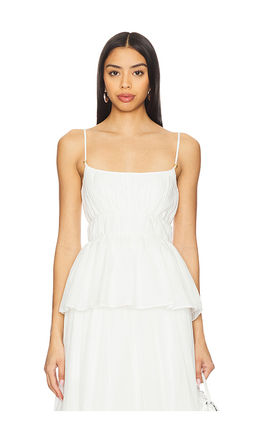 Aje - Acapella Ruched Top