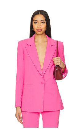Alice + Olivia - Denny Notch Collar Boyfriend Blazer
