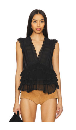 Alice + Olivia - Blanche Ruffle Swing Top