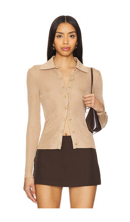 Alice + Olivia - Nealie Ribbed Polo