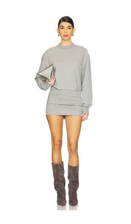 THE ATTICO - Long Sleeve Mini Dress